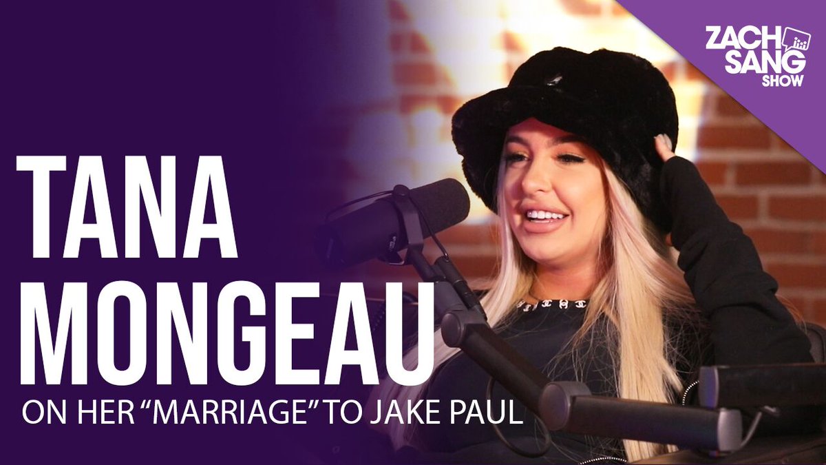 ZachSangShow's tweet photo. Are @tanamongeau and @jakepaul actually married?!? Find out here!-- https://t.co/G60PyJUFvn https://t.co/oW0EbwZsp4