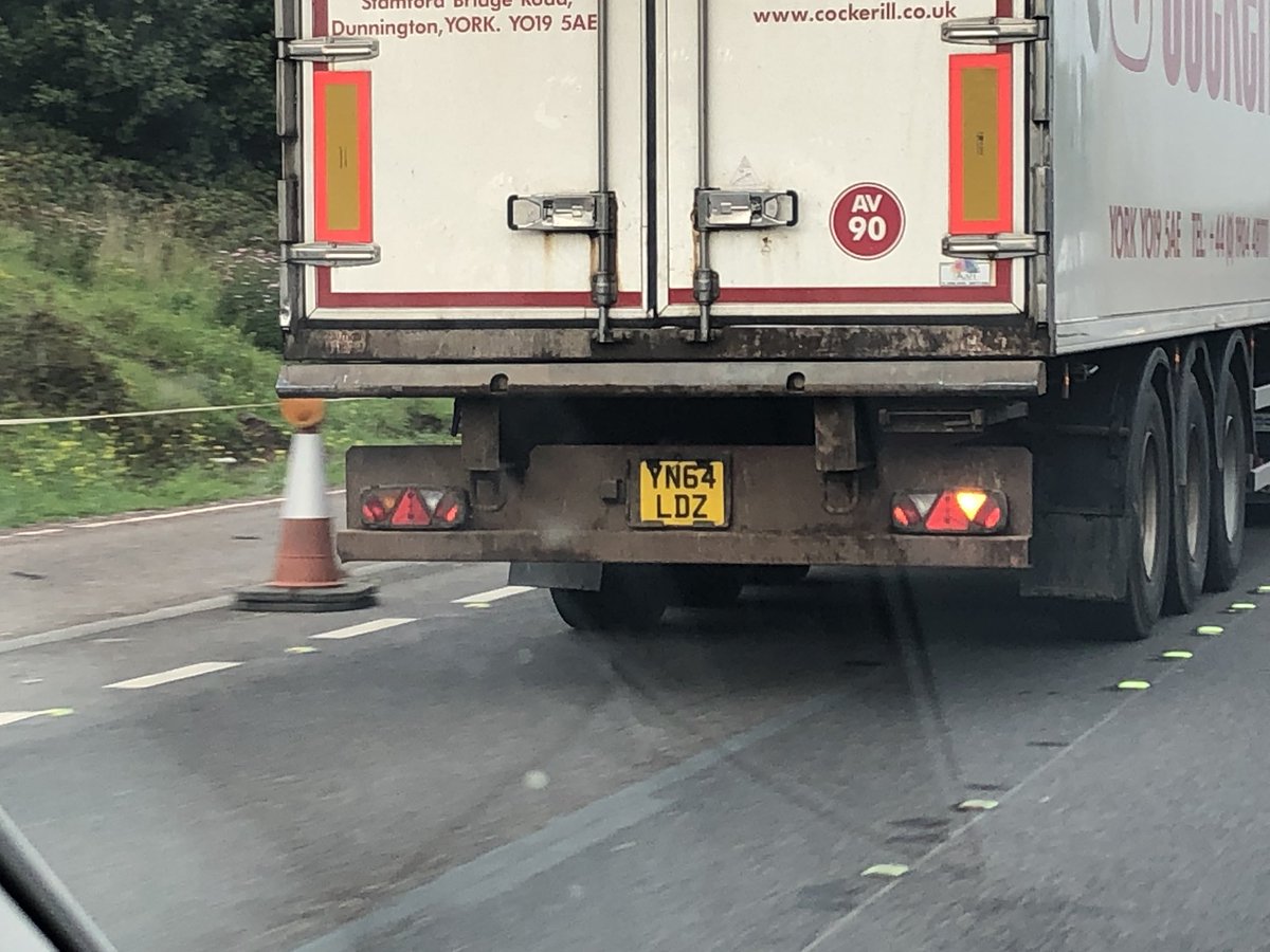 Thanks <a href="/RS_Cockerill/">R S Cockerill</a> transport for the dangerous driving on the m62 tonight. You can drive right up my arse in future but it won’t make the 50mph speed limit any quicker ... oh and undertaking me whilst gesturing, a man of your Age should know better 🤷🏻‍♀️