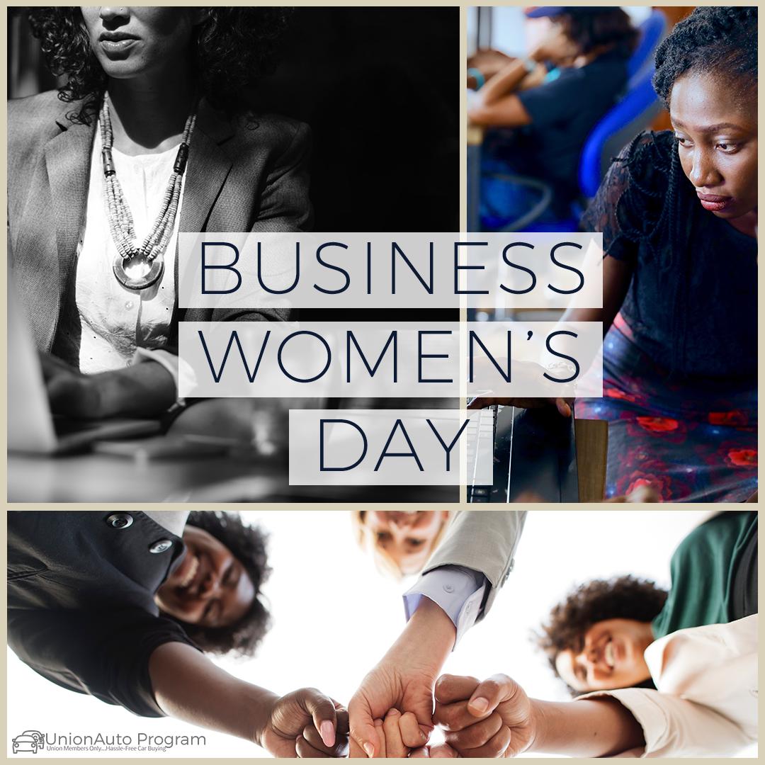 UnionAutoPgrm's tweet photo. Union Auto Program is with you and we are observing Business Women's Day!
#BusinessWomenDay #UnionStrong #EqualPay #WeCanDoIt #Women #Business #UnionAutoProgram https://t.co/FLmlIPI6fF