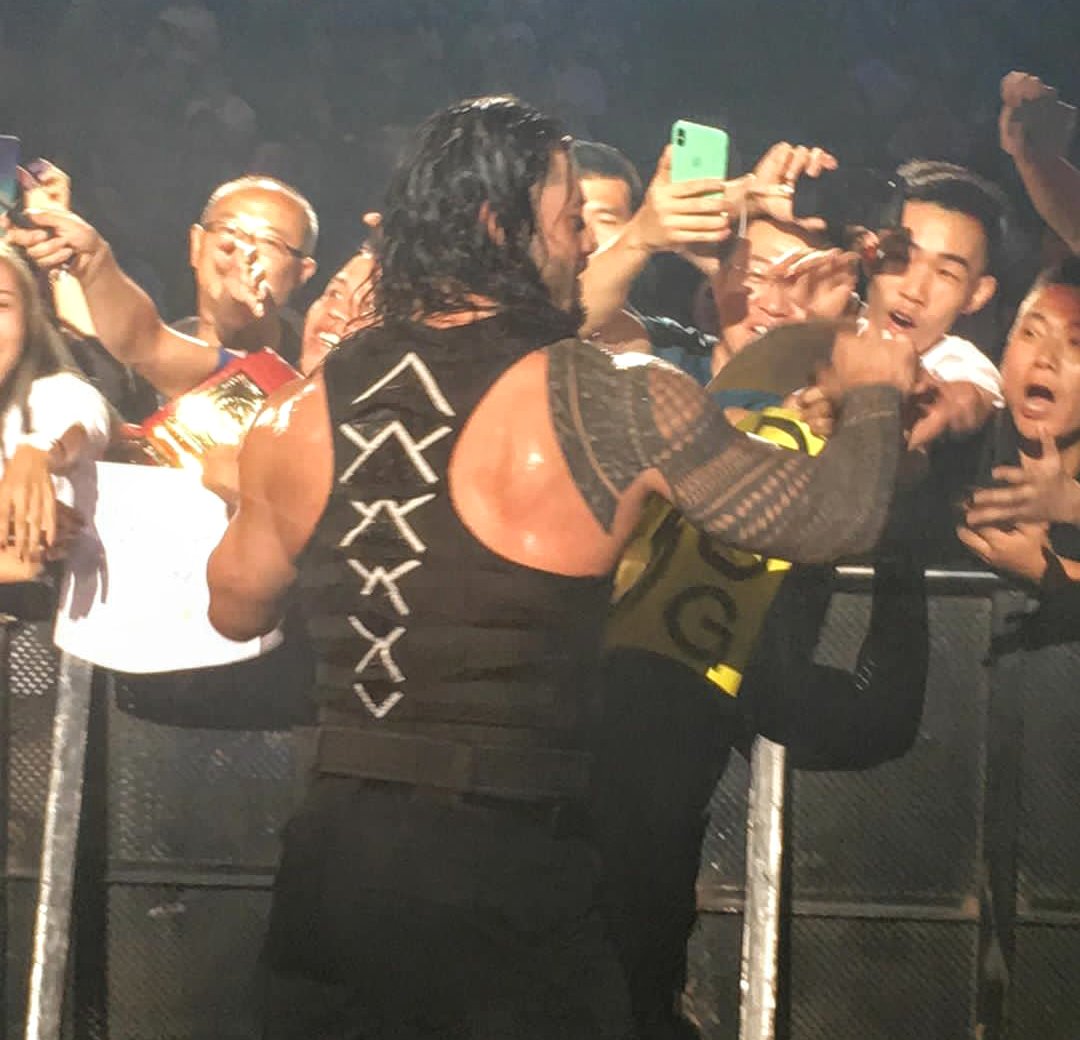 SFR_RR_inspired's tweet photo. More amazing photos in Shanghai! 😍🔥
#TheBigDog @WWERomanReigns #WWEShanghai #WWEChina2019 #WWELive #RomanEmpire
📸 sihai_zhu, xxy1314xy, eddiewang_2. https://t.co/BGywpavHP7