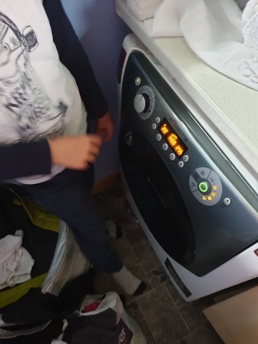 GioMorettiL's tweet photo. @MrsNicholsonCPS and as soon as we got home Marc had quite a lot of muddy clothes and waterproofs to wash...#easyhomework 🤣 https://t.co/jRfAAsYRdP