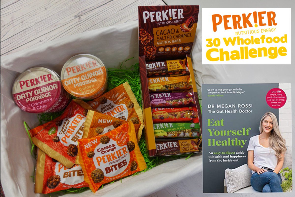 Perkierfoods's tweet photo. You can WIN this amazing perky hamper by simply taking the wholefoods challenge and recording 30 wholefoods you consume in the next week! Find our more here: https://t.co/cSwUmGLRKq 🍆
Tag a friend who would love to win this hamper with you 👇
#30wholefoodschallenge #perkier https://t.co/7Ept4SVXp0