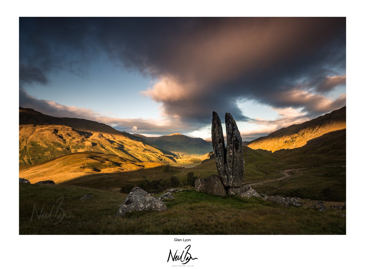 On This Day - 22 September 2015
Glen Lyon
Fionn's Rock (aka Praying Hands of Mary) in Glen Lyon at sunset.
neilbarr.co.uk