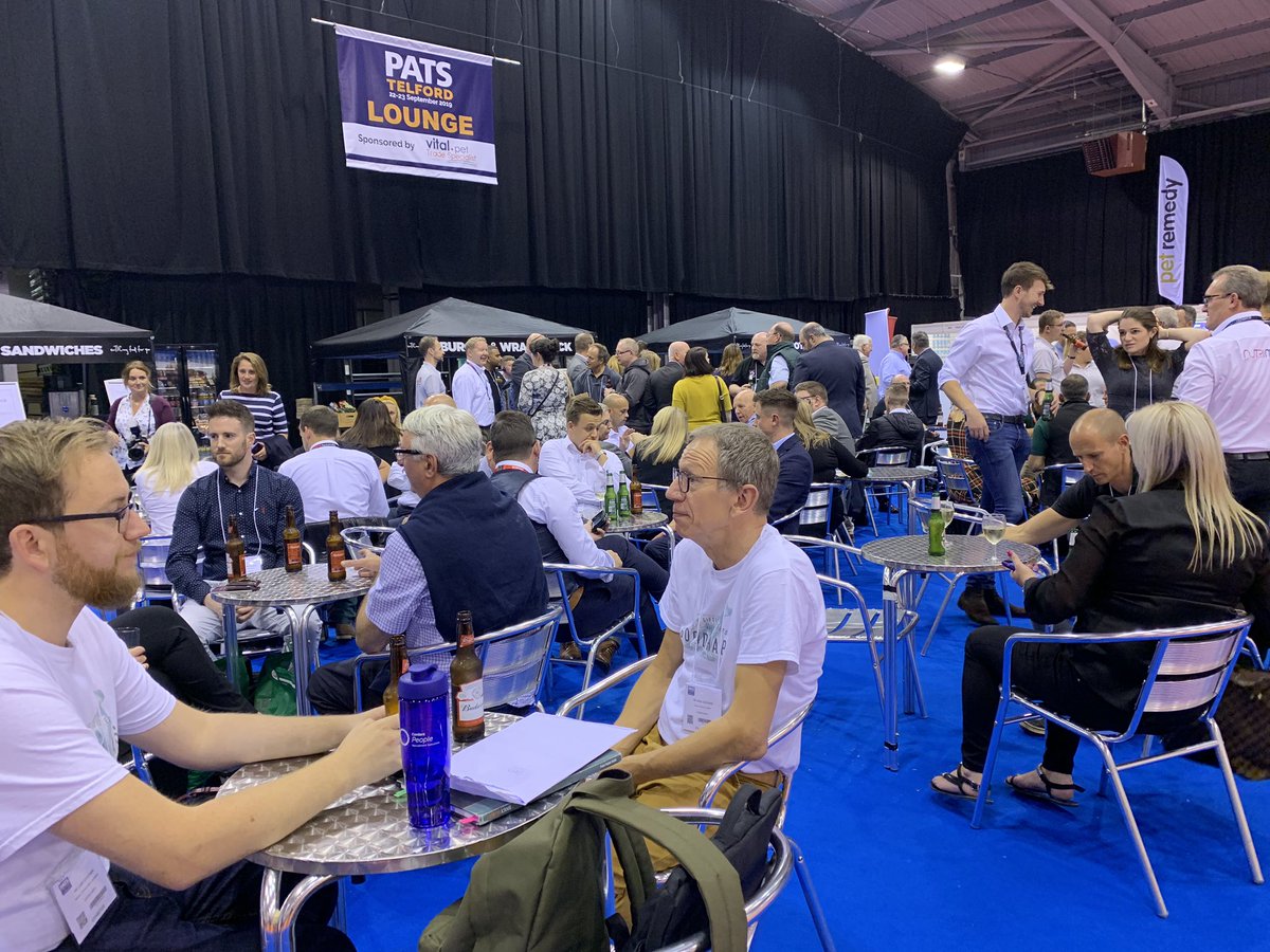 PATSTradeShow's tweet image. Exhibitors’ drinks reception now on! Please come over and join us #PATS19