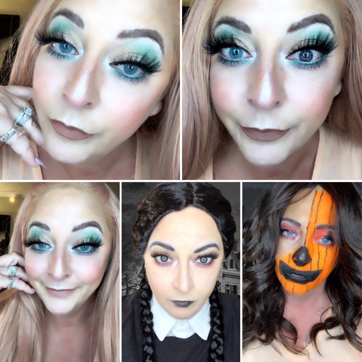 BelindaMUA's tweet photo. @GerardCosmetics Hereโs a few I did Thursday and Saturday Iโm gonna be a #gcgirl one day.. I love you all and my angel @HYIMJEN ๐๐โฅ๏ธ https://t.co/COyAlVVsPw