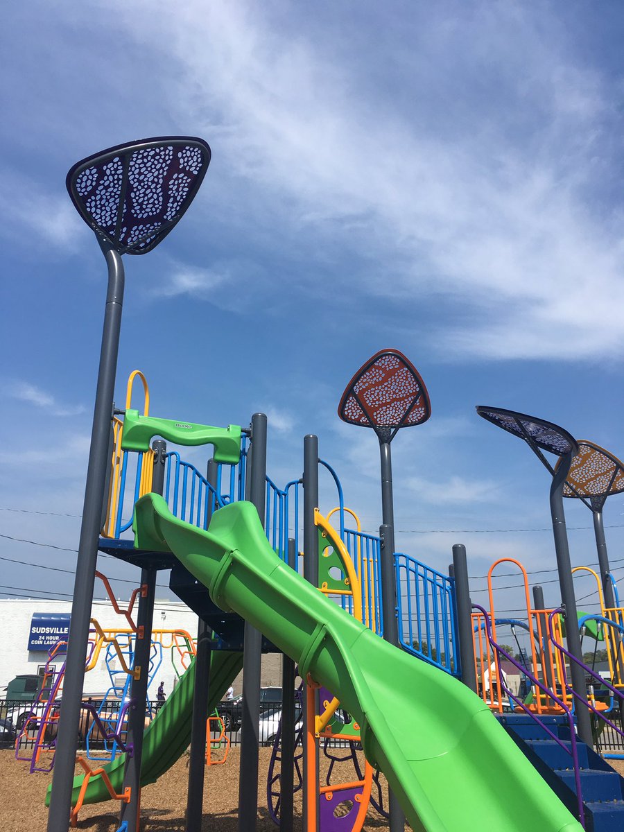 RecNParks's tweet photo. ☀️We’re with the @NRPA_news for the Grand Reopening of #ABCPark! Join us for the celebration in-person at 501 S. Catherine St. or watch the event live at 2PM! #nrpaparkbuild https://t.co/76hEzVWHB6