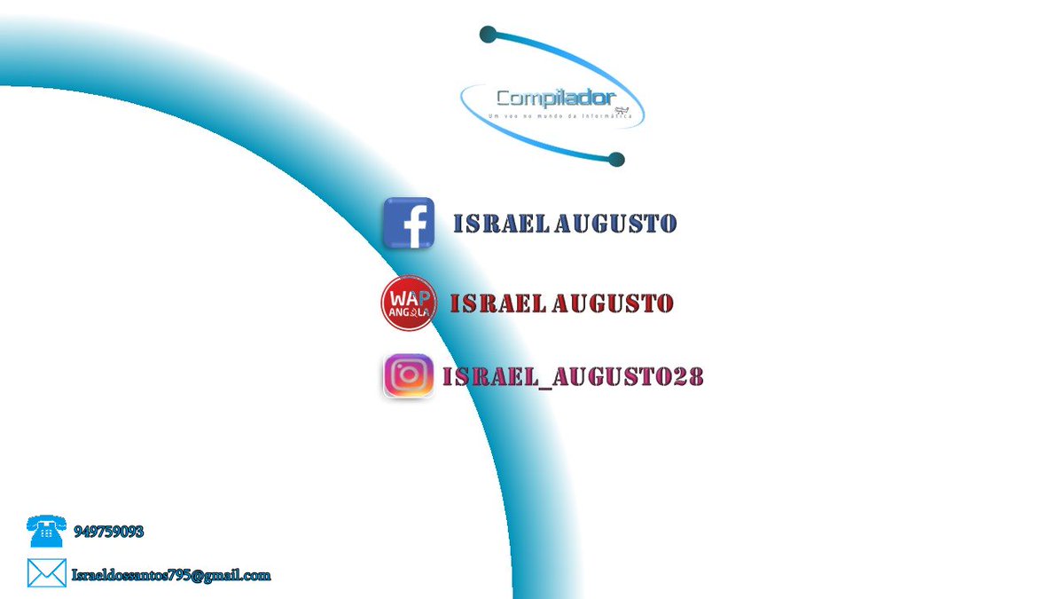 IsraelA64470676's tweet photo. Sigam o compilador Israel Augusto nas Redes Socias
Facebook:https://t.co/kUkdlzyIVf
Instagram:https://t.co/Je2kSd7vWJ
Wapangola:https://t.co/iNhjtFOLEu https://t.co/O4P1Y0osc0