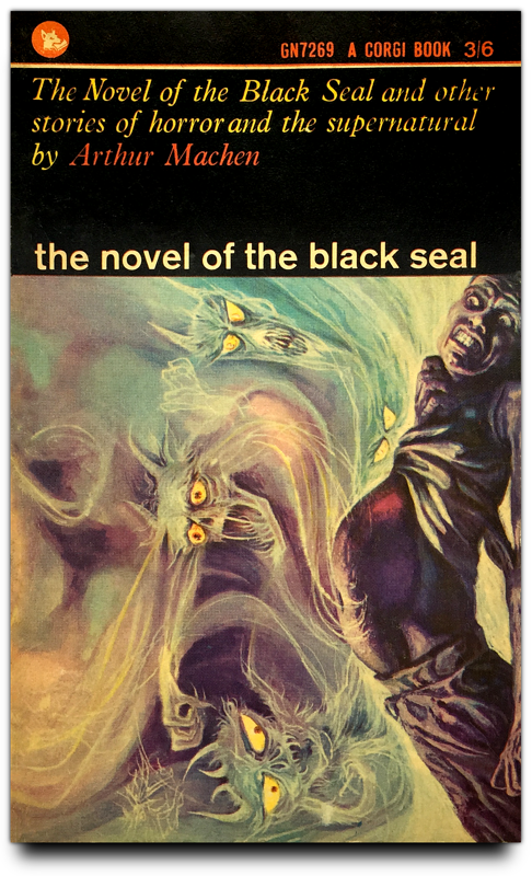 SumPunkWhoCares's tweet photo. #HorrorLit:#TheYellowMythosCycle:#Entry13:
#TheNovelOfTheBlackSeal (1895):
#Author:#ArthurMachen (1863-1947):
This episodic #novel is tied to the #YellowMythos as a precursor to the #CosmicHorror built on it, especially by #HPLovecraft & also #TheBlackSeal is like #TheYellowSign. https://t.co/KsP4KkX5jB