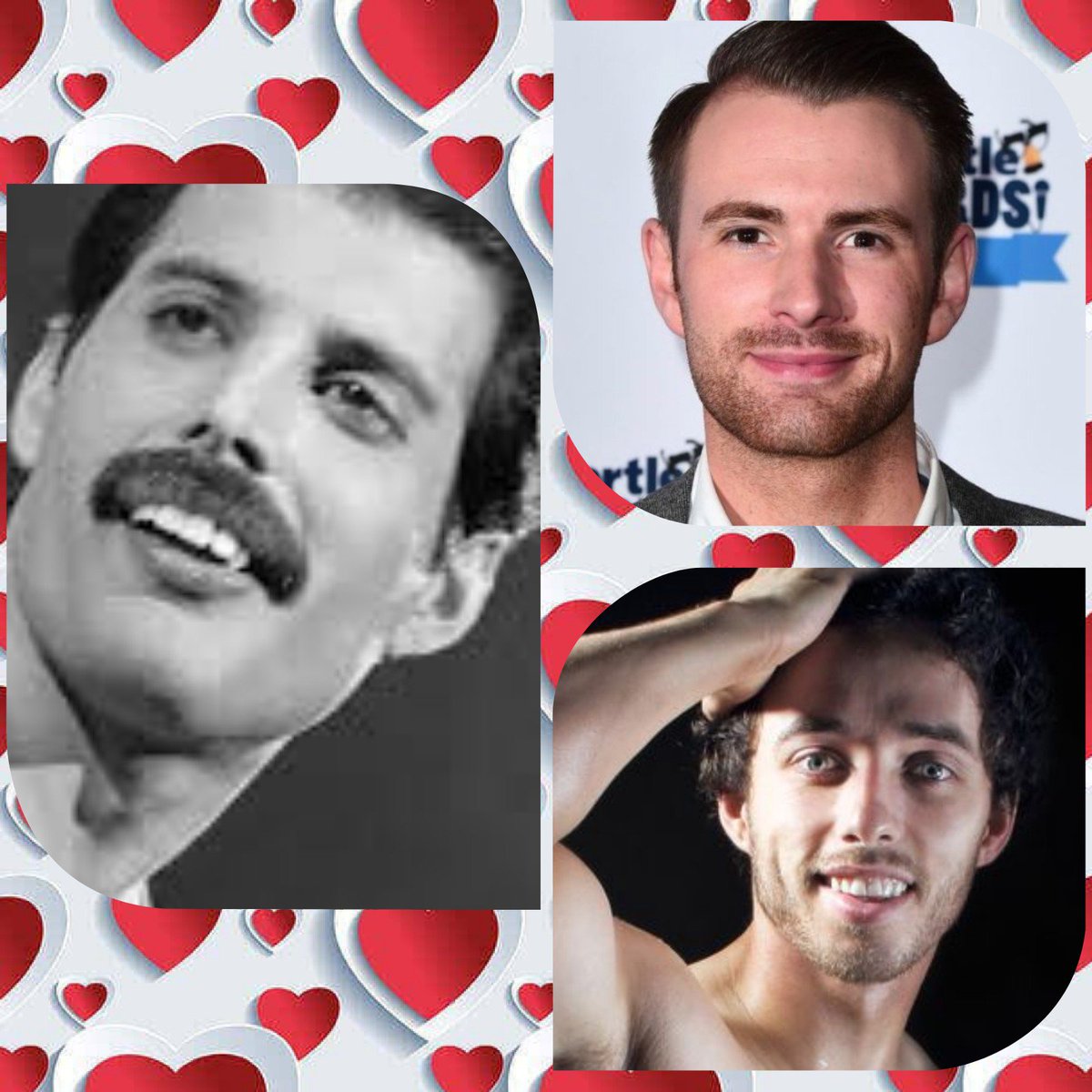 Chezza_bug's tweet photo. Beautiful men.... Not only on the outside but on the inside too. I'm so proud of all three of these men utterly amazing, brave, inspirational People β€οΈ #keithjack #richardjones #FreddieMercury https://t.co/88FOAfKowk
