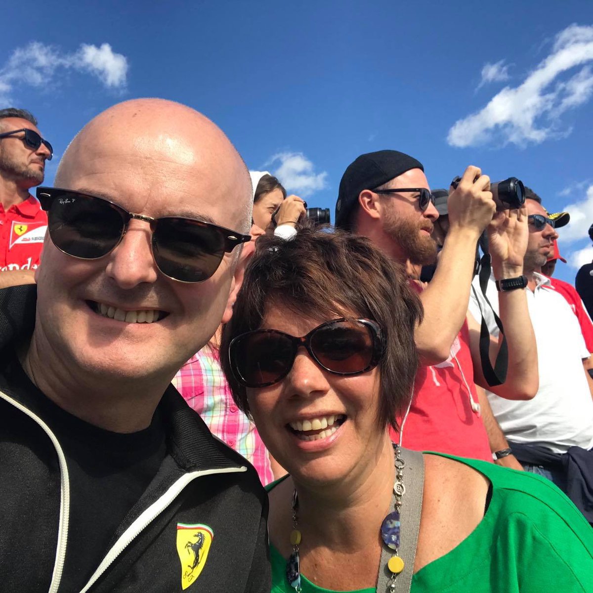 LKilbride's tweet photo. From Monza to #tmp44. Seeing you all this week will make coming back from holiday easier @NigelHarkness @JacqBodd @Scotto_Voce @VijayaNath1 @cjpearce @eandreanelson https://t.co/hRgSV2uaIj