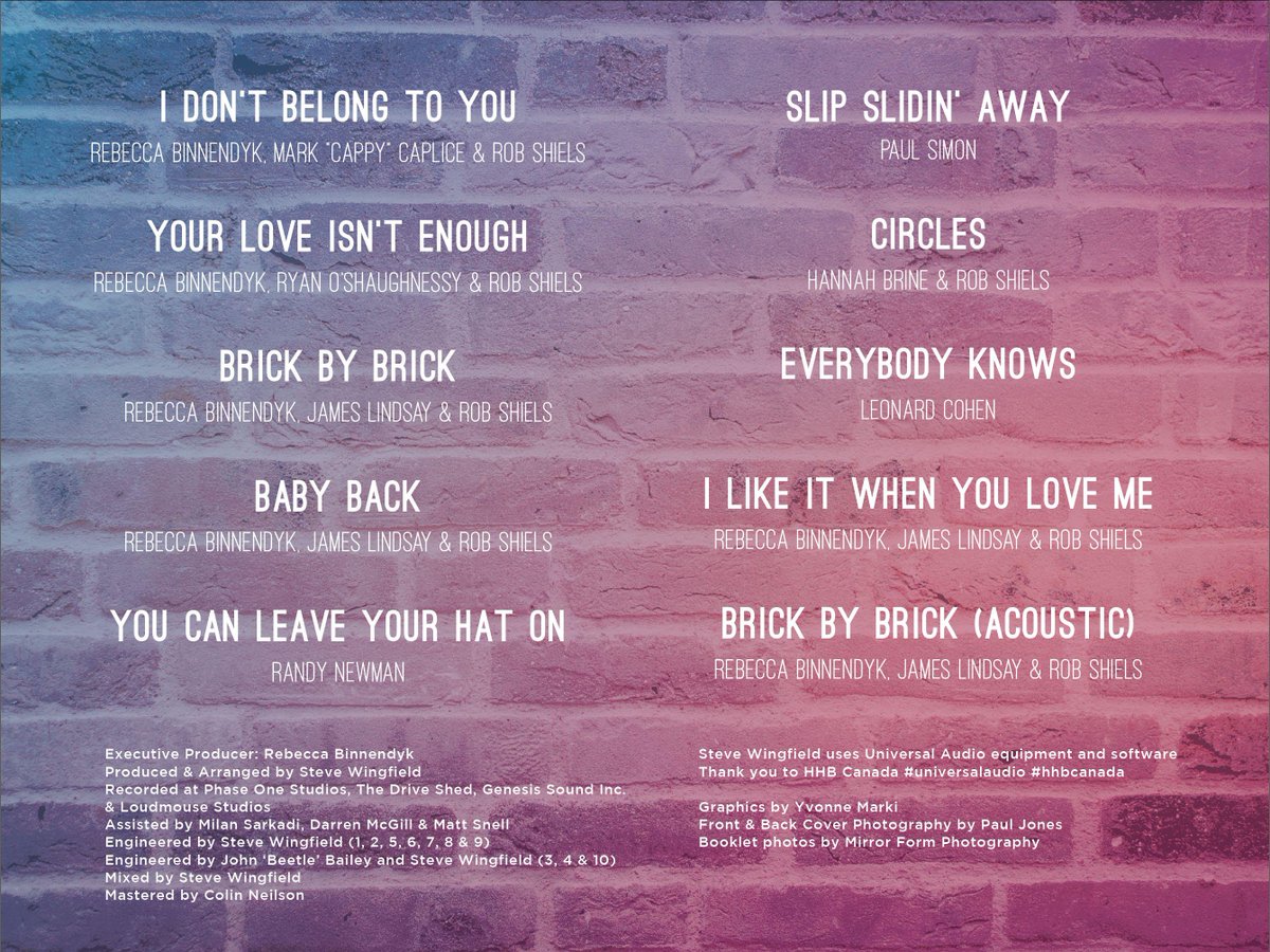 rebeccabinn's tweet photo. Have you had the chance to listen to my new album, "I Don't Belong To You" yet? Let me know which song speaks to you, any favs?

Hear them live, during my live-streamed show! https://t.co/PUnYDw2T2U https://t.co/1vLwQlsZQH