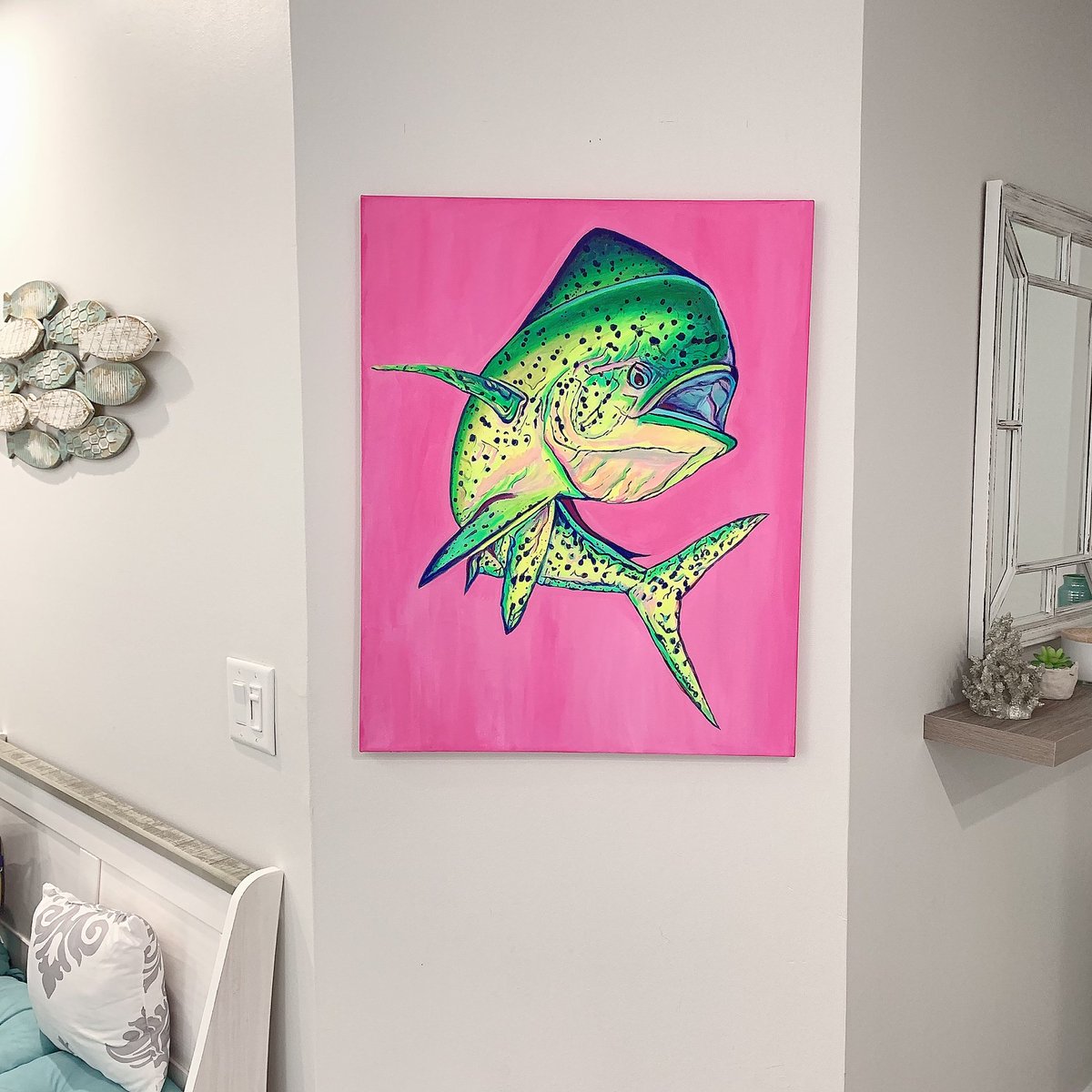 Gurrlly007LIVE's tweet photo. My take on #mahimahi ๐ #mahifish #mahiart #sportfish #sportfishing @aria.marli https://t.co/7TeUh8GTPL