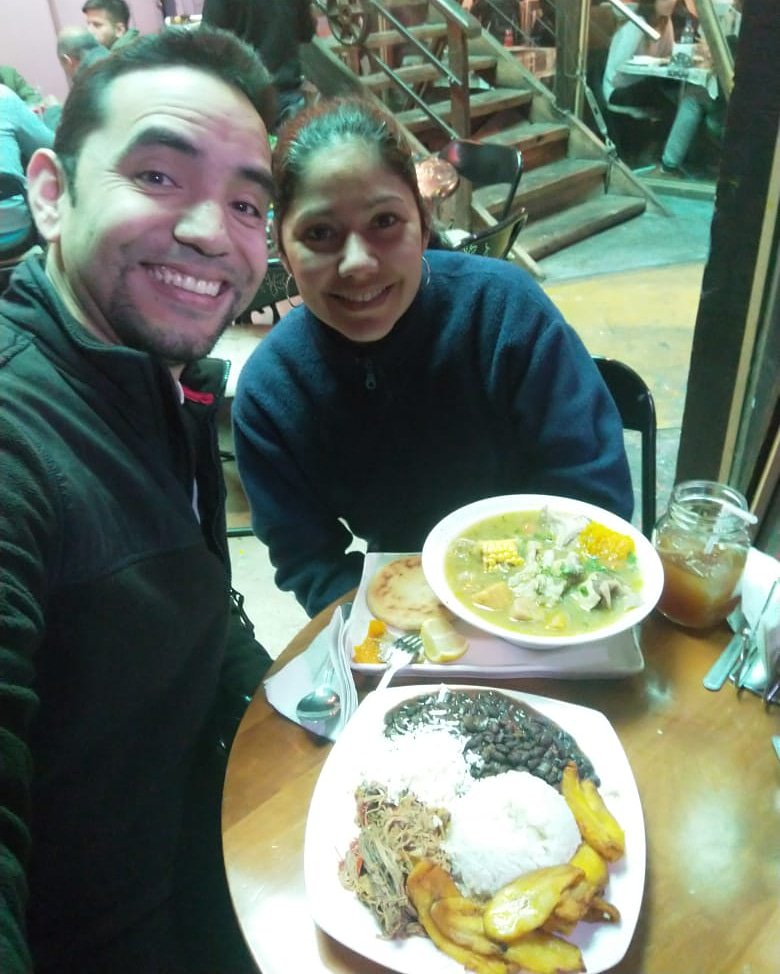 Sopa y pabellón!