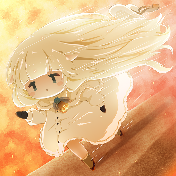 「メリーさんは速すぎて追いつけない #Merry_at 」|なんとかのイラスト