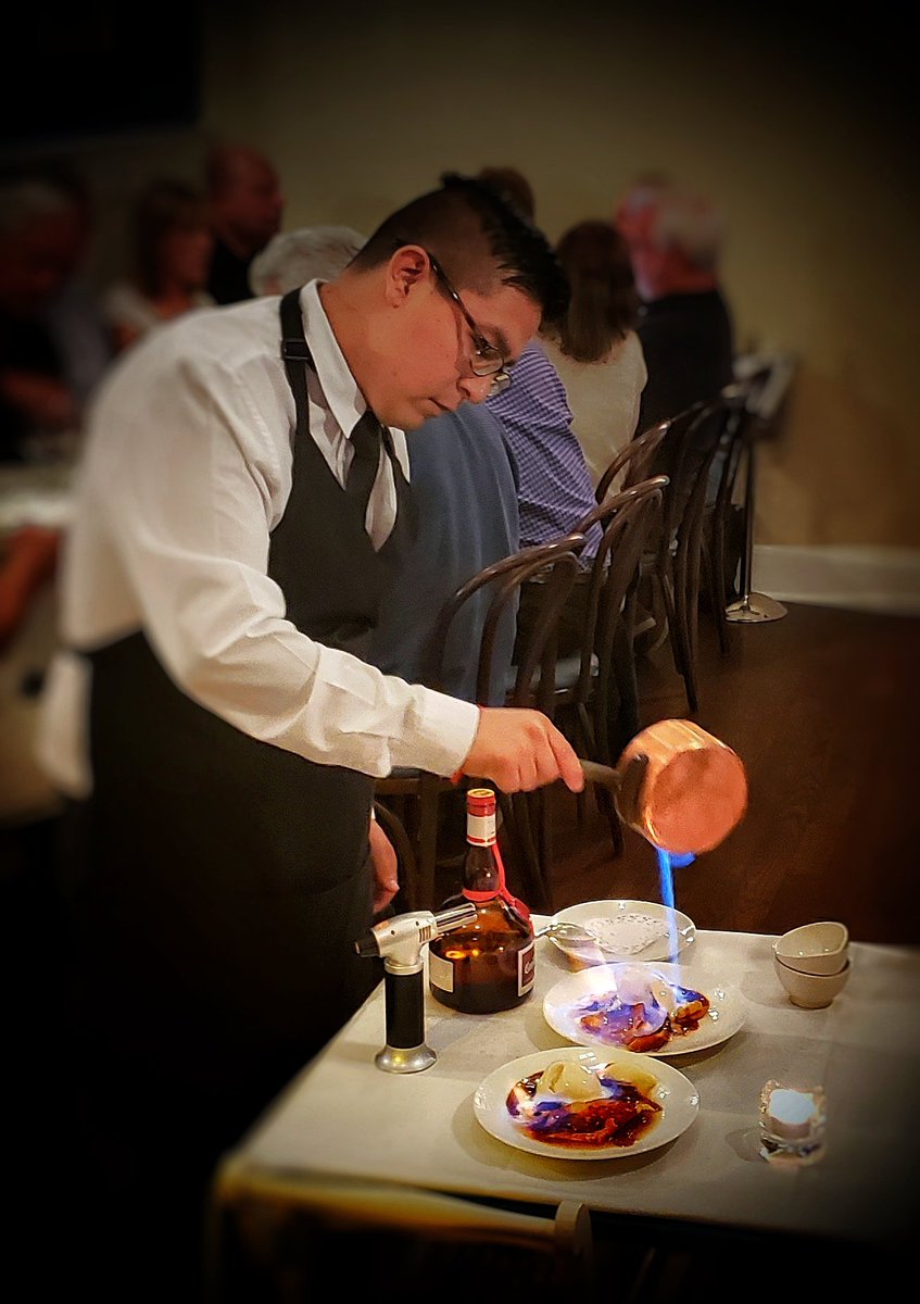 JuneBYOB's tweet image. Join us for dinner tonight. We have a four course tasting for $50 every Sunday and David will flambé Crêpes Suzette tableside for you. 

#junebyob #crepes #crepessuzette #tableside #frenchrestaurant #frenchfoodisthebest #frenchfood #eaterphilly #joelwhereareyou