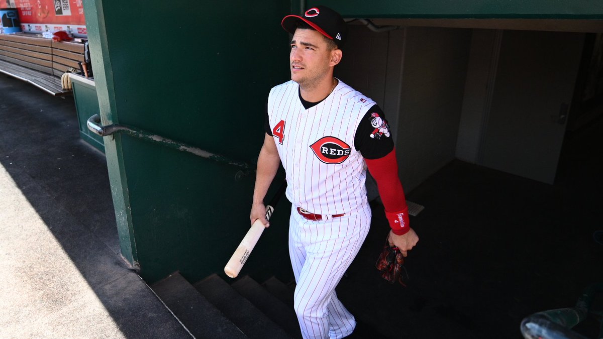 Reds's tweet photo. AtReds presents to you, the final throwbacks of the 2019 campaign! 🔥

#BornToBaseball https://t.co/BpQG5WLBsM