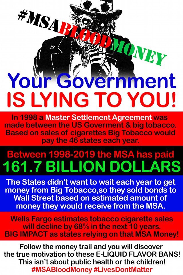 NinoReign's tweet image. #msabloodmoney #stopthehateonvape #fireazar @POTUS @realDonaldTrump @DonaldJTrumpJr @DonaldDuckNL  @McDonalds