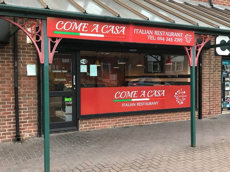 SheffRestGuide's tweet image. New listing for Come A Casa restaurant on Lound Side in Chapeltown, which serves Italian cuisine: sheffieldrestaurant.co.uk/restaurants/Ch…