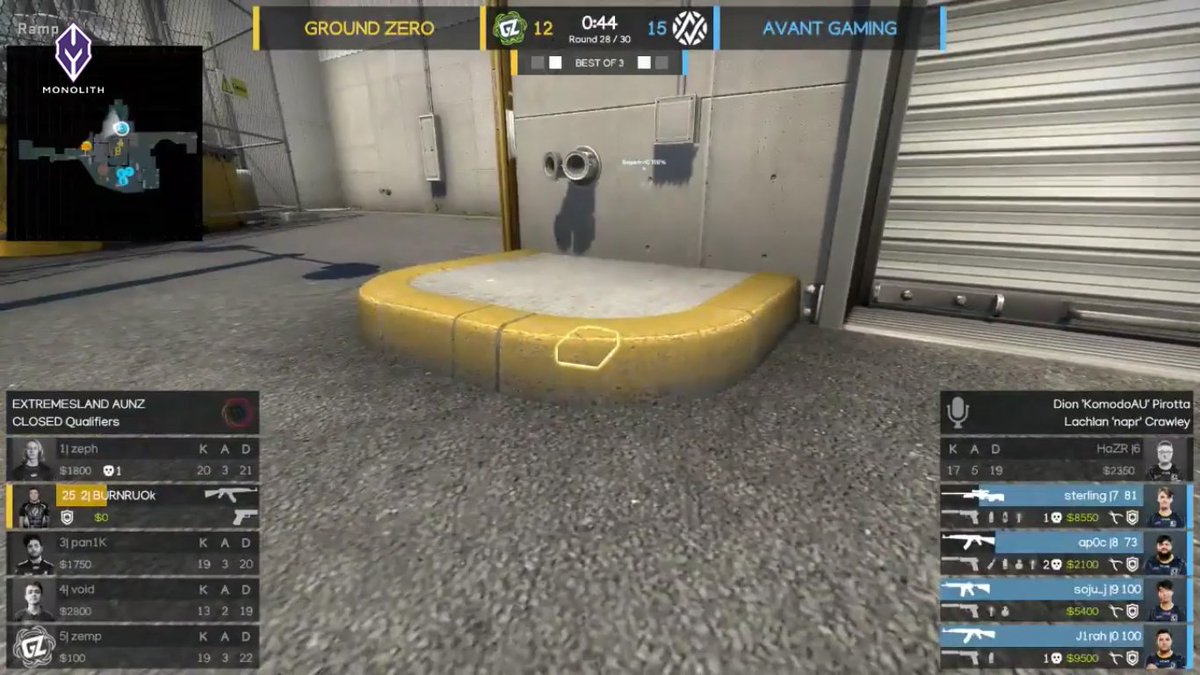 Monolith_GG's tweet photo. Bomb got stuck on Nuke in the decider match for OCE LAN final.

#esports #monolithgg #csgo https://t.co/xwHcXjXZ76