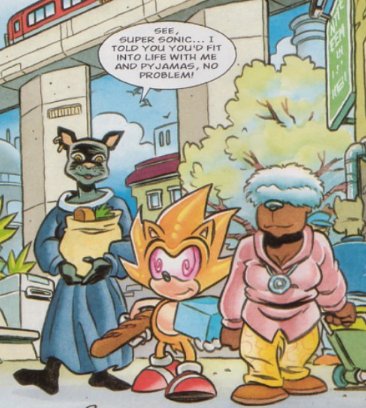 Fleetway Sonic the Comic Appreciation n No Context on Twitter