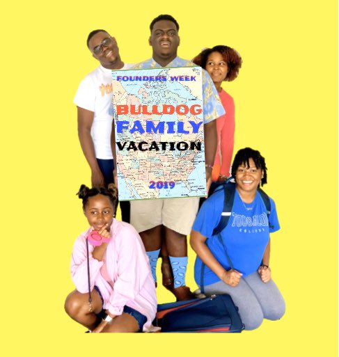 moneymon228's tweet photo. Bulldog Family Vacation: 150 Years of Traveling through Greatness
It's the ultimate family vacation and we hope you're ready for the ride! #BulldogFamilyVacation #FoundersWeek2019 #TougalooCollege https://t.co/EXS6i5Qrx2
