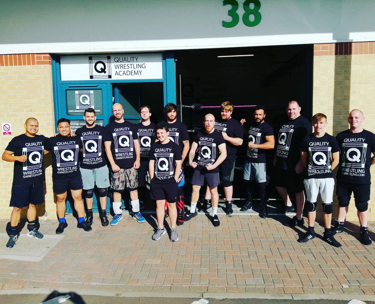 WE NOW HAVE Q WRESTLING T SHIRTS 🎉🎉🎉

Huge thanks to all who have already purchased them!

Available from the Quality Wrestling Academy now (£15)