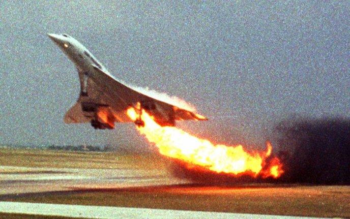 59- Le concorde s'écrase le 25 juillet 2000, 1min28 après son décollage.