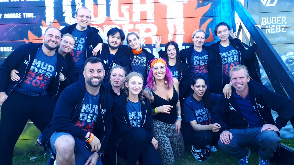 YOGACTIVEYOGA's tweet photo. Hey @ToughMudder when can we do this  again???!!! Our office &amp;yoga girls mixed team absolutely loved every single minute of #toughmudder !! https://t.co/i5VQ0YW9mD