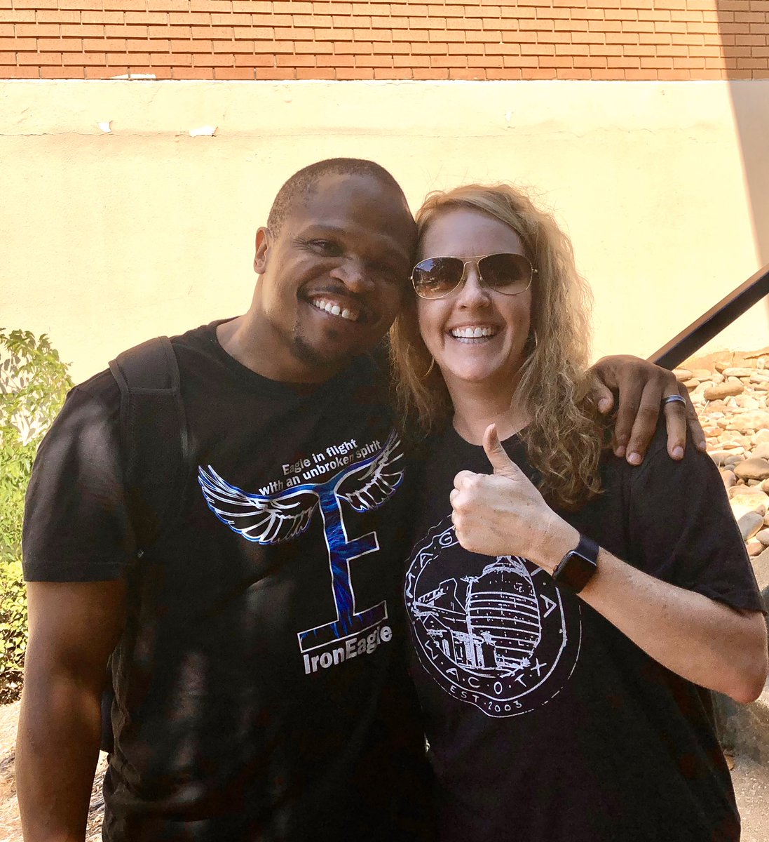 agambrell99's tweet photo. Super excited to meet @ironesingleton yesterday @ClemsonUniv ! Such a nice guy!! #LongLiveTDog #TWD #theblideside #rememberthetitans #TheWalkingDead #amcthewalkingdead #Disney #Safety https://t.co/mfjuYMLgoI