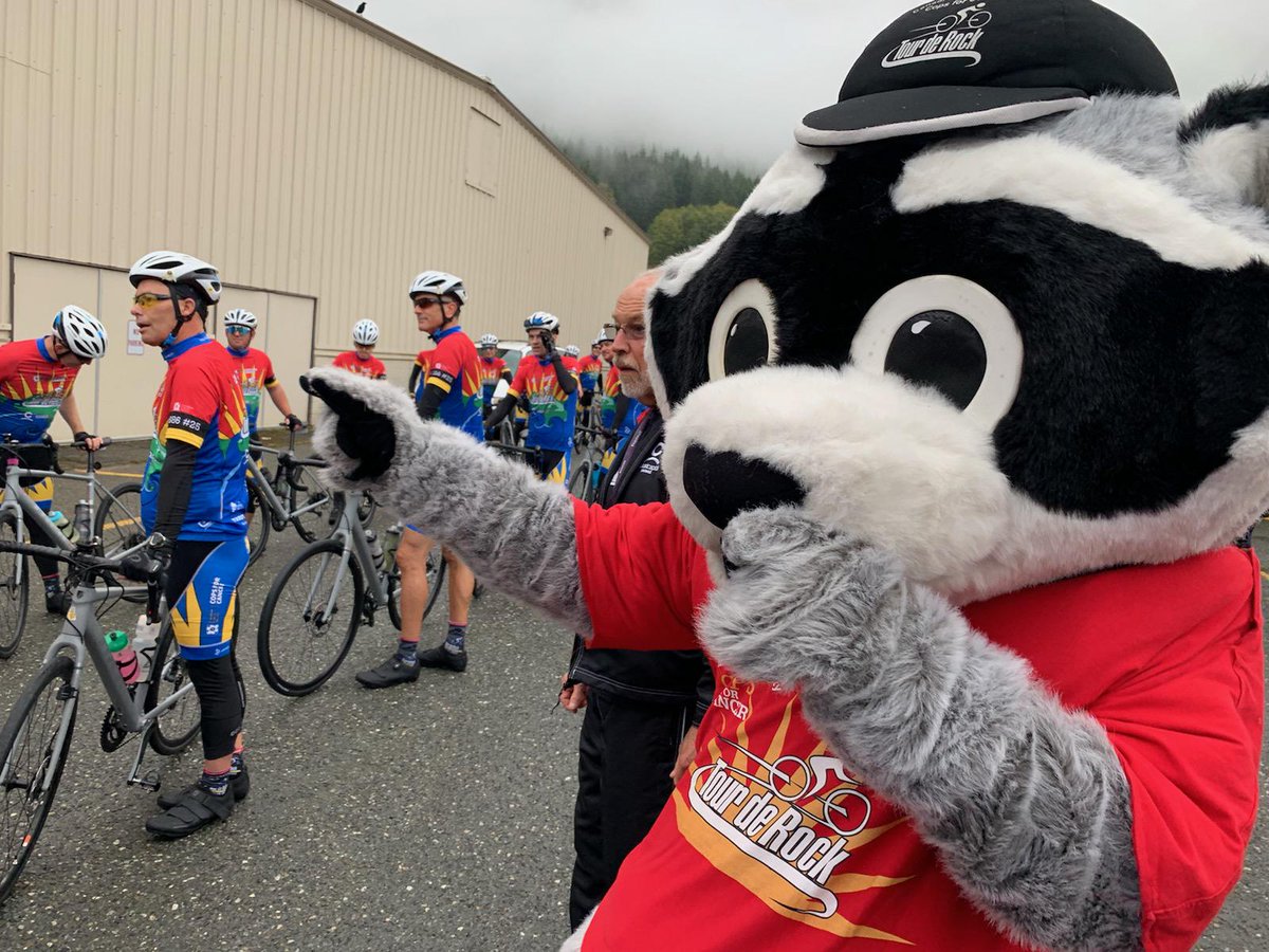 Happy 'Cops for Cancer Day' British Columbia! Thank you for your hospitality Port Alice! Tour de Rock sets off on first day of riding 97km on the hills between #portalice #porthardy #portmcneill #vancouverisland #copsforcancer #tourderock #copsforcancerday #forthekids