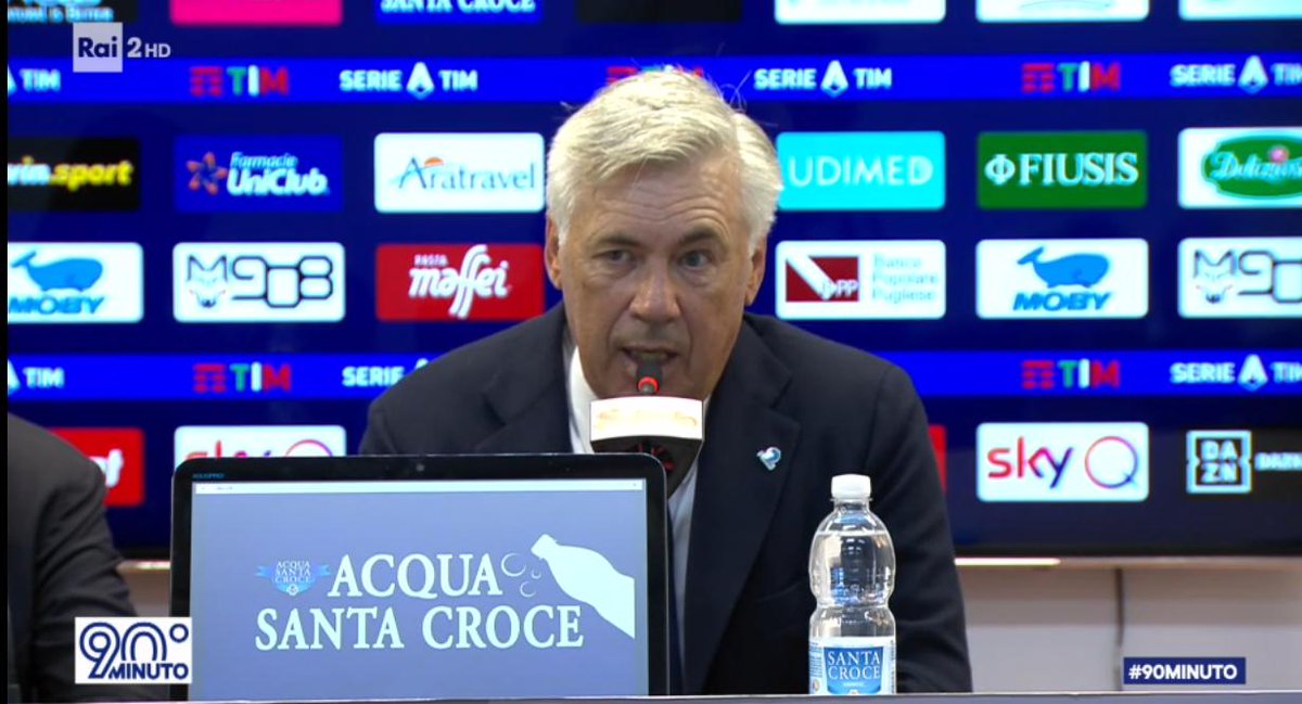 #Ancelotti: "A me interessa che il #Napoli giochi bene e che faccia un calcio propositivo. Considerata la qualità della squadra c'è la possibilità di migliorare tutti gli aspetti nel quale siamo carenti" #90minuto 👉bit.ly/2kprraI #LecceNapoli #SerieA
