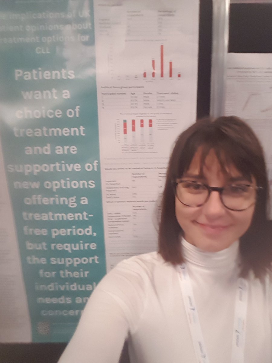 Thank you to everyone who came and chatted to me about my poster, am so pleased the #iwCLL2019 delegates are so enthused by our work at @LeukaemiaCareUK (sorry about the awful photo everyone, I didn't have @ZPWLC to take the pic this time!) #cllsm #bloodcancerawarenessmonth