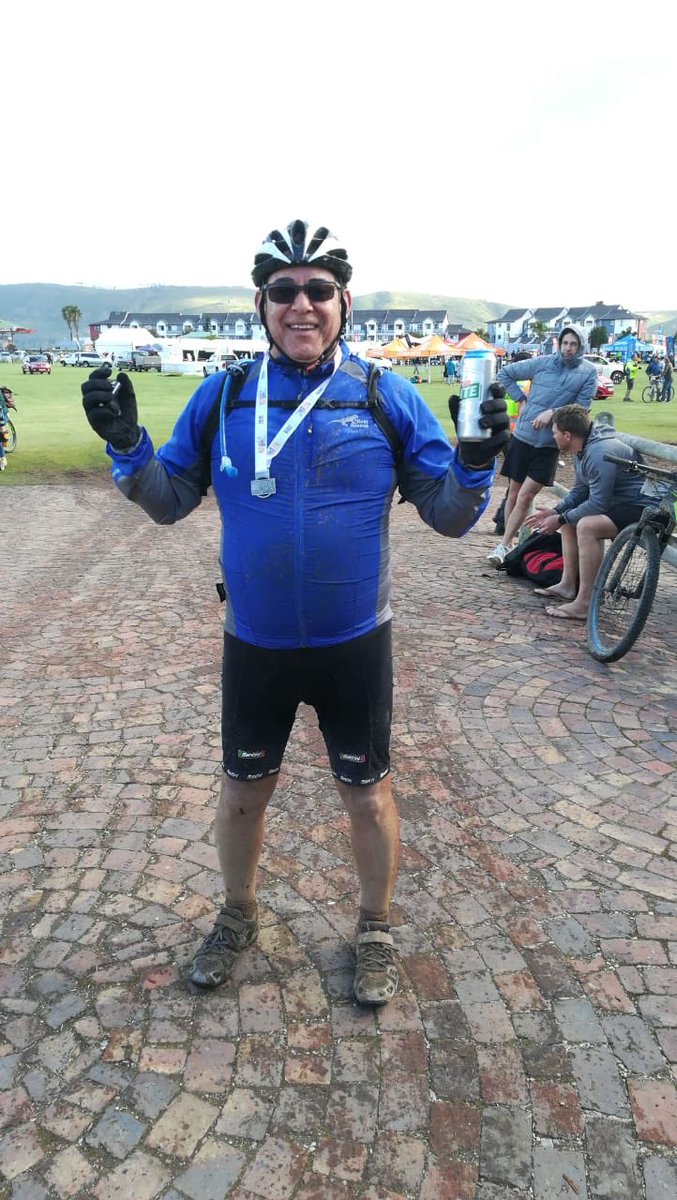 CamargueUM's tweet photo. We are super proud of our #KarootoCoast 2019 team for taking on the 100km mtb challenge from Uniondale to Knysna. 

It wasn’t an easy race with rain squalls and head winds - well done to all 13 riders who finished strong! https://t.co/JTGYDTyPD9