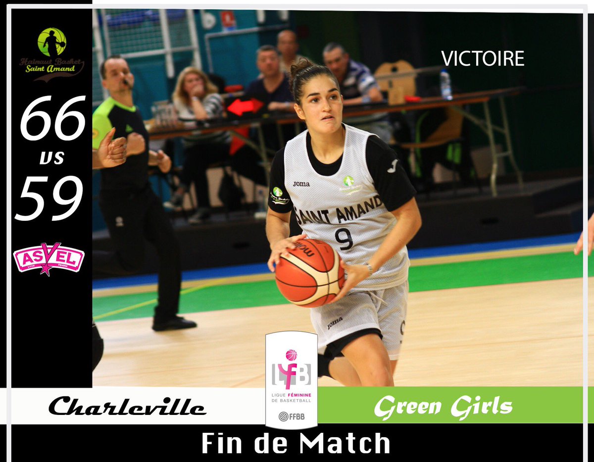 St_Amand_Basket's tweet photo. 🏀 Pre-Open 🏀 Finale
🙌 Vos #GreenGirls remportent la finale du #PreOpenLFB contre Lyon ASVEL Féminin 🙌
Voici les scoreuses : A,Ellenberg 22pts , H,Limouzin 11pts , A,Kone 9pts , K,Coulibaly 8pts ,M,Solopova 6pts , M,Mane 6pts , N,Burton 4pts https://t.co/A61xwYtHjJ