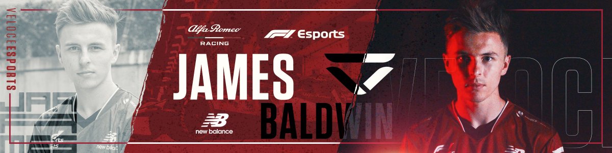 AndresCreates's tweet photo. Quick Break to make @Veloce_Jaaames a new Twitter banner. 

Check it out @Veloce_Jaaames  :) 

CC: @VeloceEsports @_aarava @Evn_Downey @alfaromeoracing https://t.co/x8BP0Lfq0y