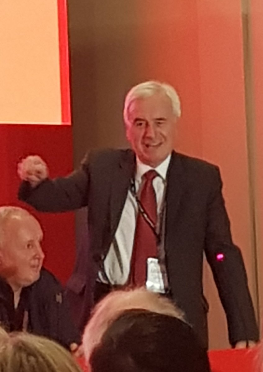 TeamSilverFoxx's tweet photo. the #HayesHottie currently in action at the @labourassembly rally in Brighton! #RedTieWatch #Lab19 https://t.co/BbzUb9EkOb