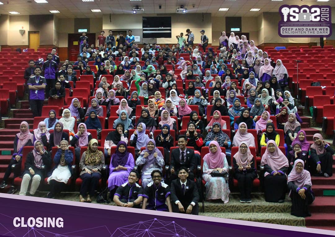 ISAG_12's tweet photo. [ISAS USIM 2019]

Thanks for joining us from morning till evening. Hope that the knowledge given will be not wasted

#ISAS19
#ISASDEEPANDDARK https://t.co/2rBRC2MmK5