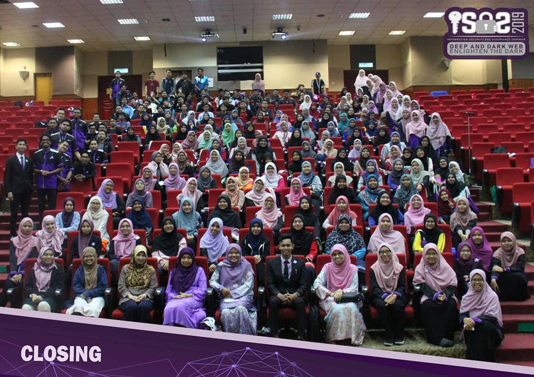 ISAG_12's tweet photo. [ISAS USIM 2019]

Thanks for joining us from morning till evening. Hope that the knowledge given will be not wasted

#ISAS19
#ISASDEEPANDDARK https://t.co/2rBRC2MmK5