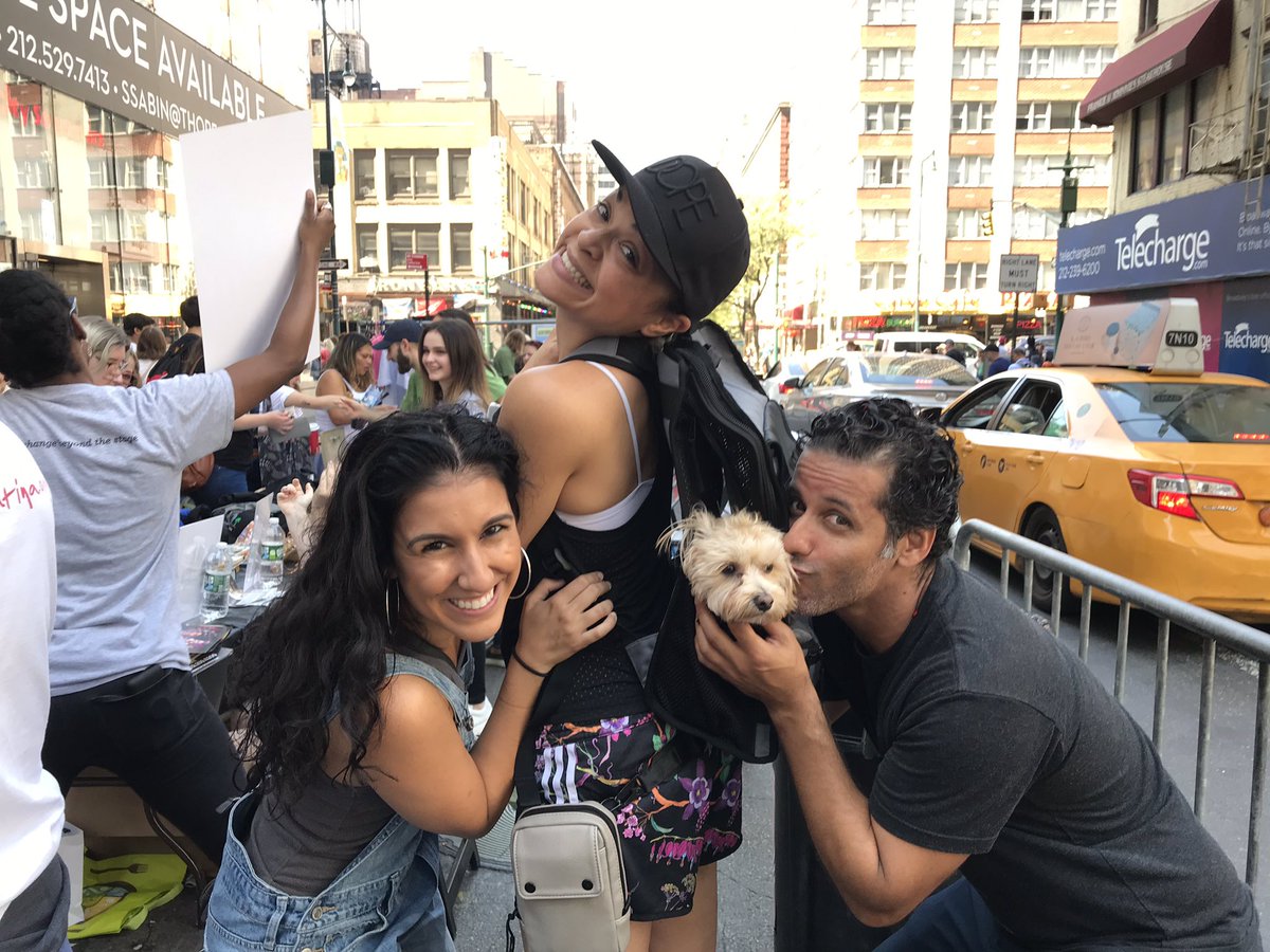 REvLatina's tweet photo. The Broadway Community has been an inspiration to our mission, thanks for stopping by to support @BCEFA   @Karenolivo @dancinvida @LSalgadoART  @gabrielasorrentino https://t.co/33ccH9n4pc