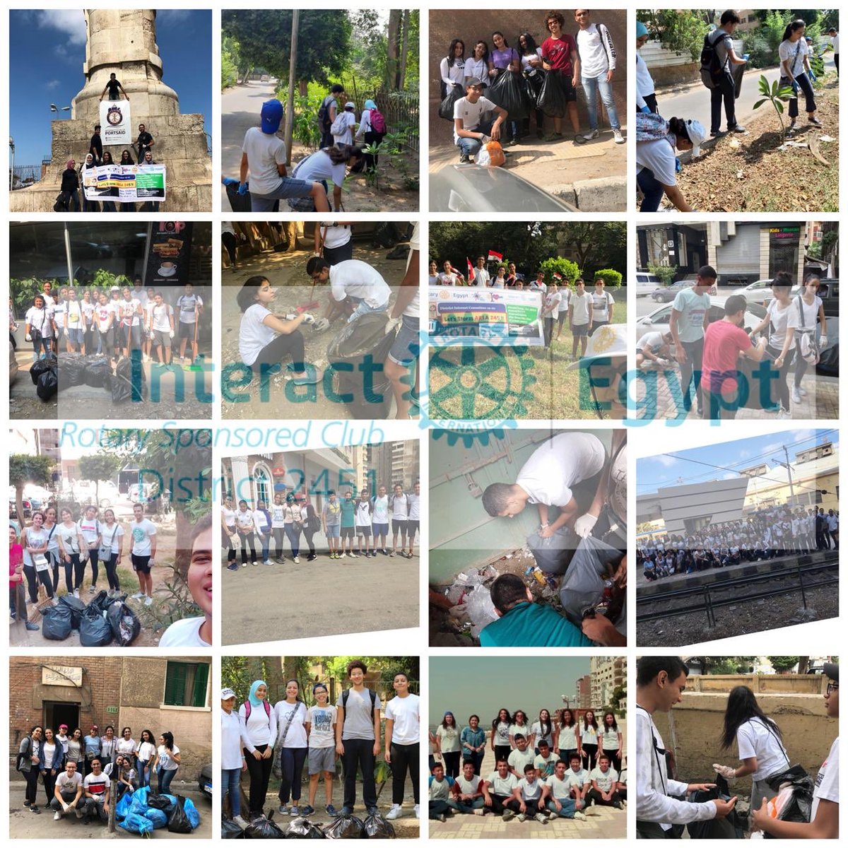 InteractElnozha's tweet photo. Interact Clubs celebrating World Cleanup Day: Storm Area 2451 by District Interact Committee globally with Trashtag & World Cleanup Day Organization
21/9/2019.
#StormArea2451
#InteractEGYPT
#RotaryEgypt
#SimpleThings_Gr8_IMPACT
#InteractLegends
#Go_Green #Go_Clean https://t.co/83JwK7D98d