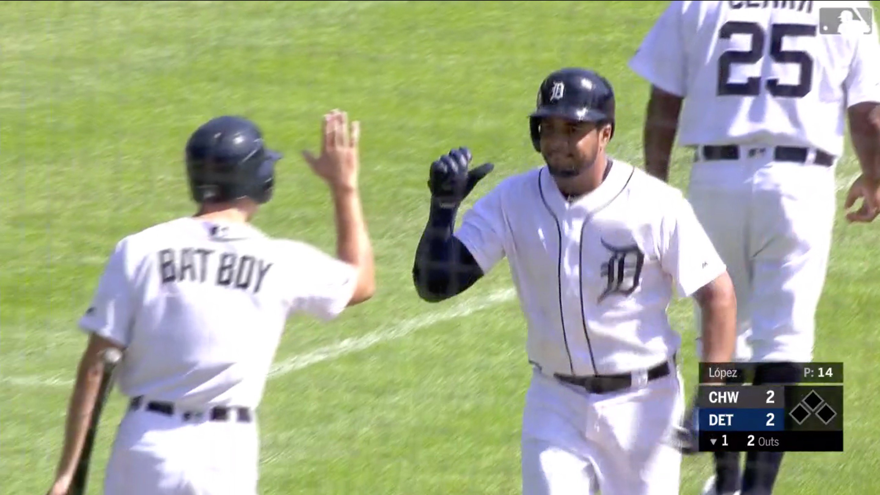 White Sox at Tigers / Twitter