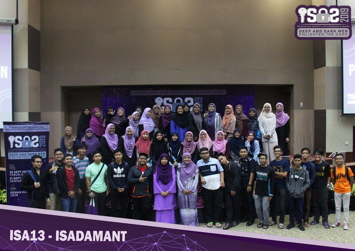 ISAG_12's tweet photo. [ISAS USIM 2019]

Thanks ISAgility,  ISAdroit,  ISAdamant and Alumni for coming to ISAS2019

#ISAS19
#ISASDEEPANDDARK https://t.co/ApXPz5IMyi