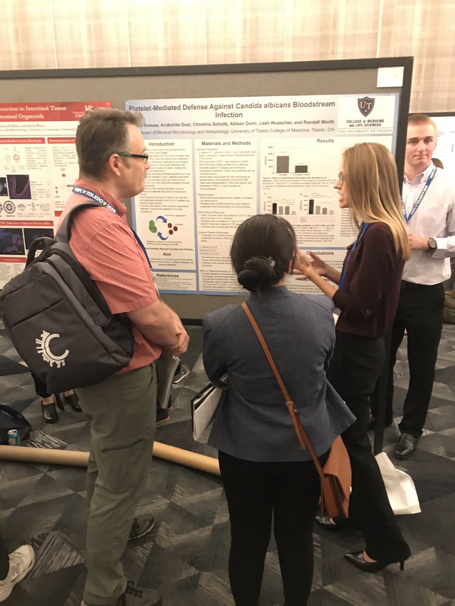 randeworth's tweet photo. Congrats to @UToledoMed @HuntleyLab and @rmwooten66 on hosting an incredible Midwest Microbial Pathogenesis Conference. I’m proud of you guys! #MMPC2019 https://t.co/fn9TkDoMG0 https://t.co/IZOxw4b1XI
