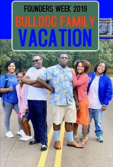 tougaloo21's tweet photo. Bulldog Family Vacation: 150 Years of Traveling through Greatness
It's the ultimate family vacation and we hope you're ready for the ride! #BulldogFamilyVacation #FoundersWeek2019 #TougalooCollege https://t.co/8prIVaCoAs
