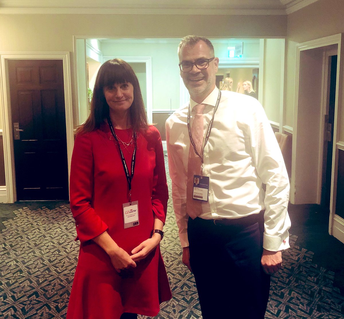 KateNHF's tweet image. Great to catch-up with @BrianBerryFMB CEO of the Federation of Master Builders @fmbuilders. Lots of opportunities for collaboration between housing associations and SME builders @natfednews #ukhousing #Lab19
