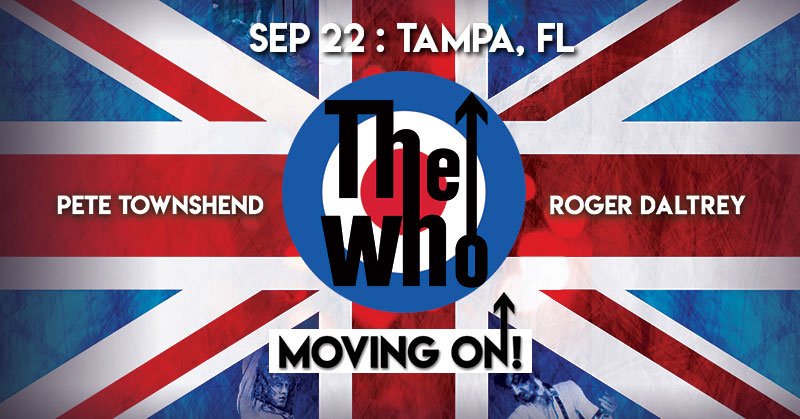 TheWho's tweet photo. Tampa, FL! @TheWho are in town and are appearing tonight @AmalieArena home of @TBLightning with our special guests @reignwolf We'll see you tonight!

Pre-order the new album https://t.co/Bn1EsgMqOI https://t.co/p3SKS6L952