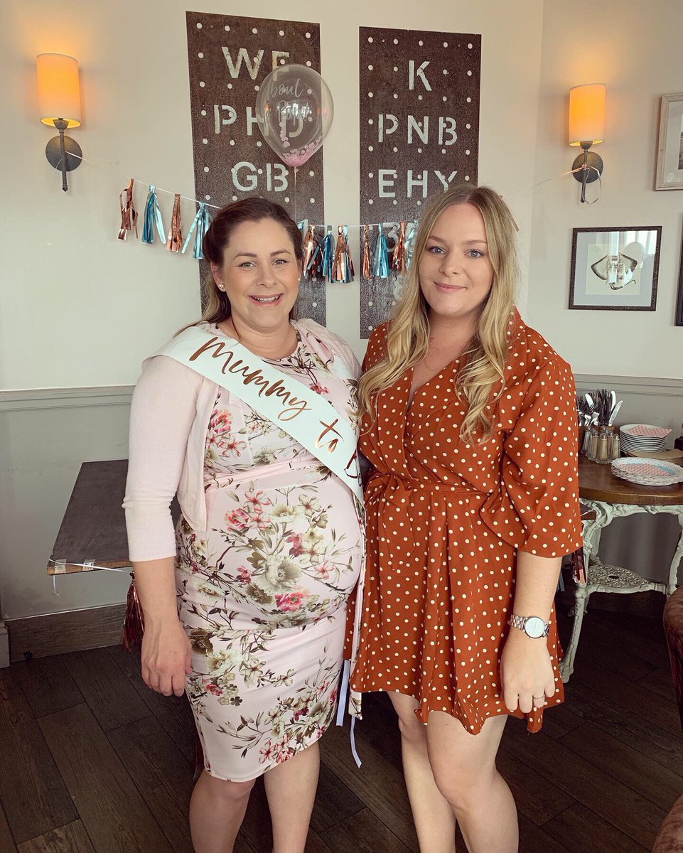 shaeleigh_'s tweet photo. How beautiful is my sis!? 
3 weeks to go, she will be the best mum in the world I cannot wait to meet baby Sandy 👶🏼🍼💛 #37weeks #babyshower #sisters https://t.co/RFHISnKGpS