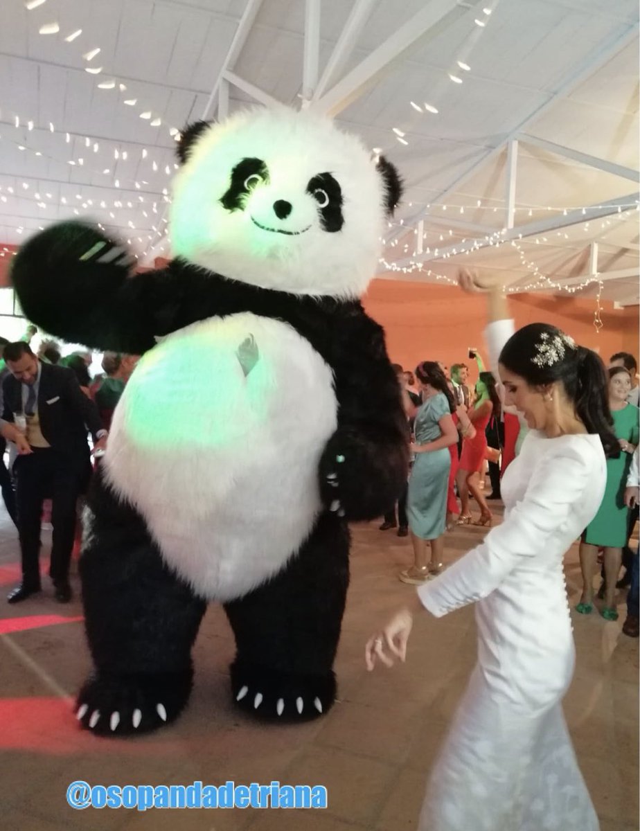 Nuestro @osopandadetriana igual te baila una rumba, te pica el izquierdo o te baila unas sevillanas. La sensación de cualquier evento con arte. 
Este finde ha estado de bodas y el que viene quizás te sorprenda en donde menos te lo esperes...