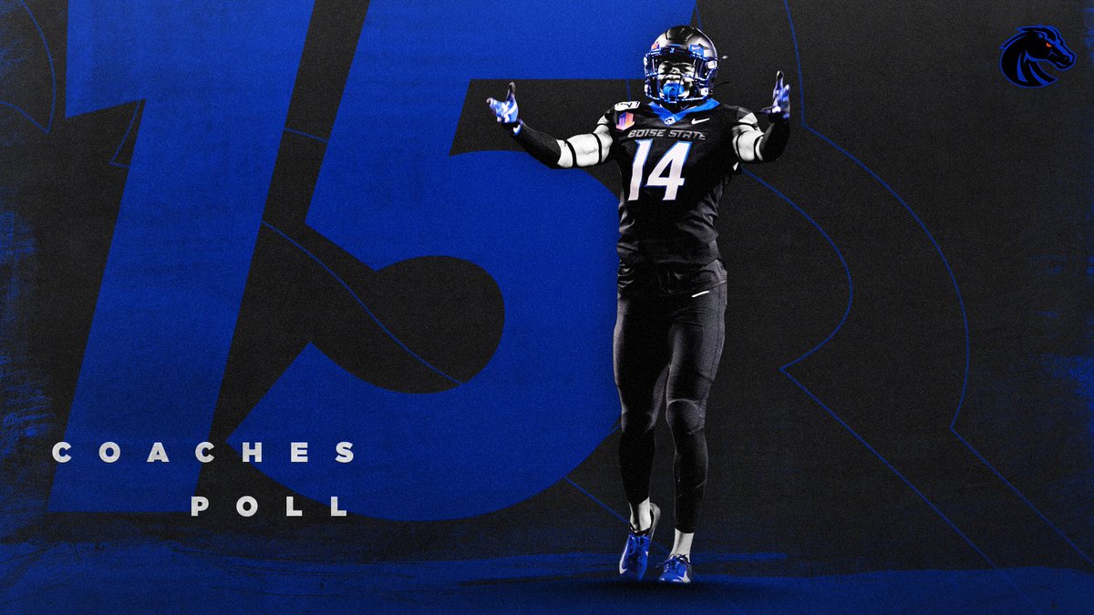 BroncoSportsFB's tweet image. A big jump for the Broncos in the polls!

⬆️4️⃣ to #16 in @AP_Top25
⬆️5️⃣ to #15 in the Amway Coaches Poll!

#BleedBlue