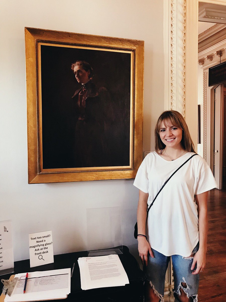 DreeaGuler's tweet photo. Hull house visit! KIND OF INCREDIBLE. 9/22/19 @JAHHM @KathYangClayton #PPOL230 https://t.co/UkLySnG2QY